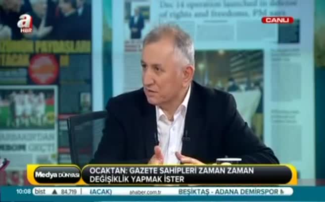 Mehmet Ocaktan: Operasyon şeklinde gönderilmemiz kırgınlık yarattı