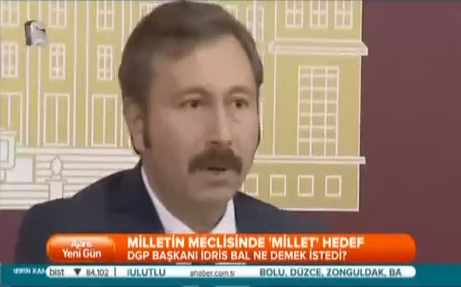 İdris Bal ne demek istedi?
