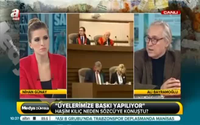 Haşim Kılıç siyasi aktör gibi davranıyor