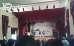 33 kişinin öldüğü intihar saldırısının gerçekleştiği an!