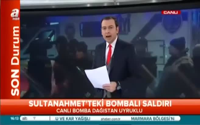 Sultanahmet saldırısında ilginç detay