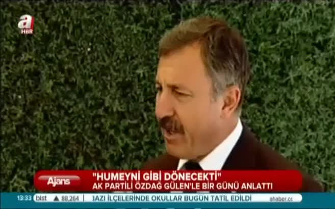 "Türkiye'ye Humeyni gibi dönecekti"
