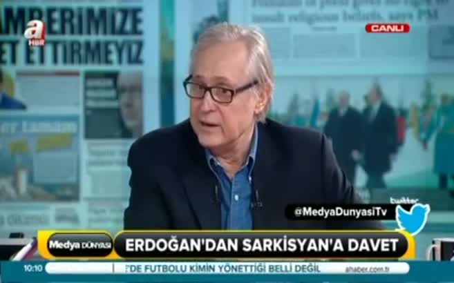 Sarkisyan'ın Türkiye'ye geleceğini sanmıyorum