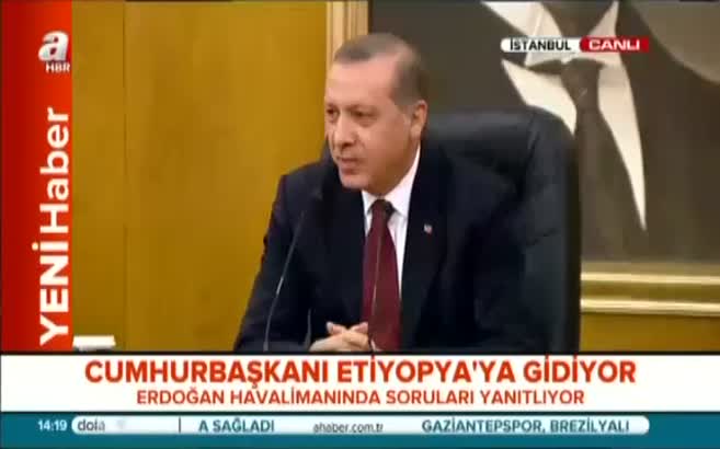 Erdoğan: 60 kez dinlendiysek az