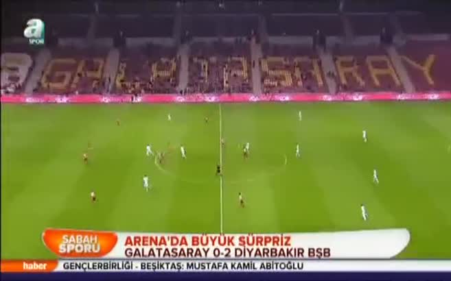 Galatasaray - Diyarbakır Büyükşehir Belediyespor özeti