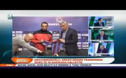 Erkan Zengin transferini İsveç’te 10 dakikada hallettik