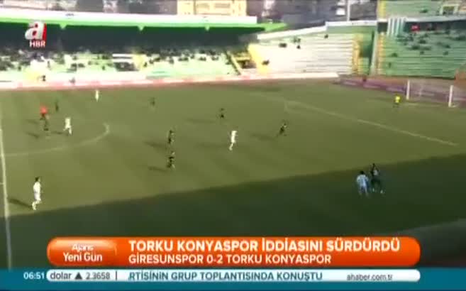 Giresunspor 0-2 Torku Konyaspor (Özet)