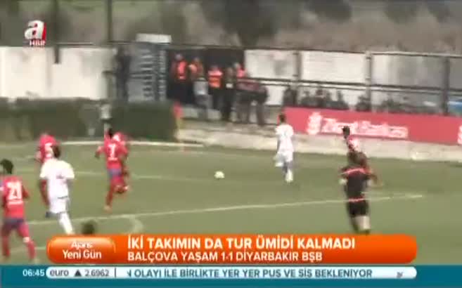 Balçova Yaşam 1-1 Diyarbakır Bş. Bld. (Özet)