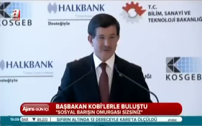 Başbakan'dan KOBİ'lere 5 müjde