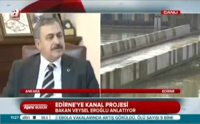 Bakan Eroğlu Edirne'yi kurtarma planını anlattı