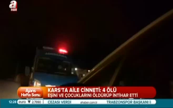 Ailesini öldürüp intihar etti