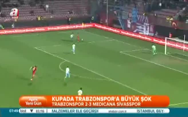 Trabzonspor 2-3 Medicana Sivasspor (Özet)