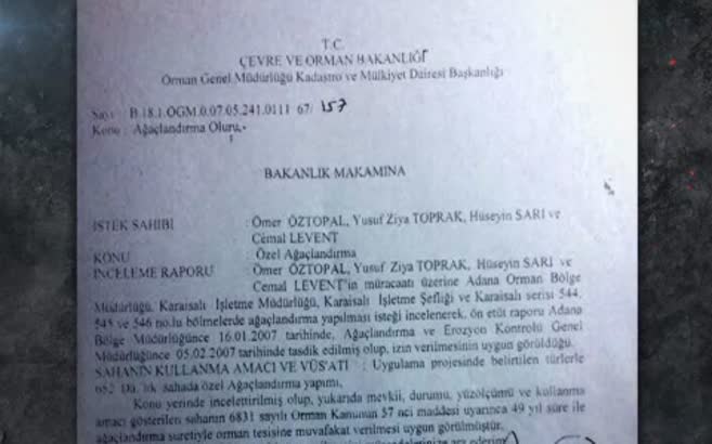 Paralel yapının arazi yolsuzluğu