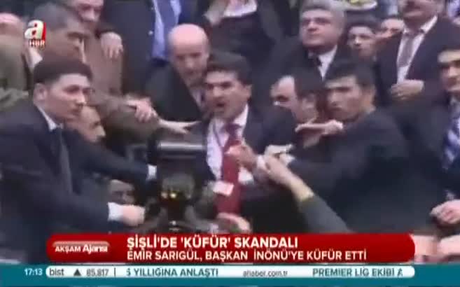 Emir Sarıgül'den Hayri İnönü'ye küfür