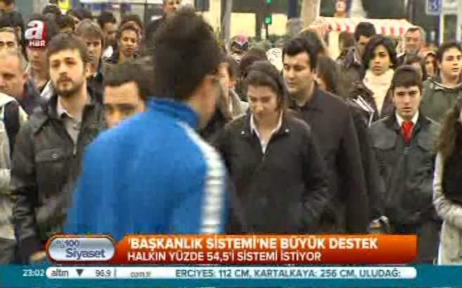 Halk da başkanlık sistemi istiyor!