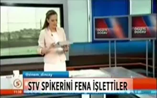 STV spikerini fena işlettiler!