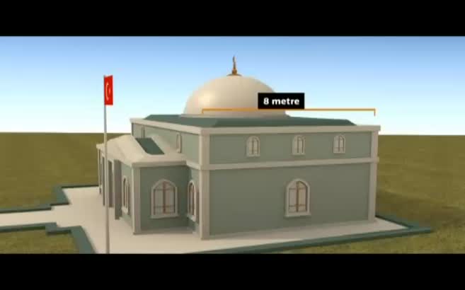 Süleyman Şah Türbesi böyle olacak