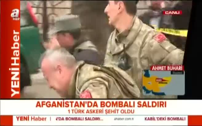 Afganistan'da bombalı saldırı: 1 asker şehit