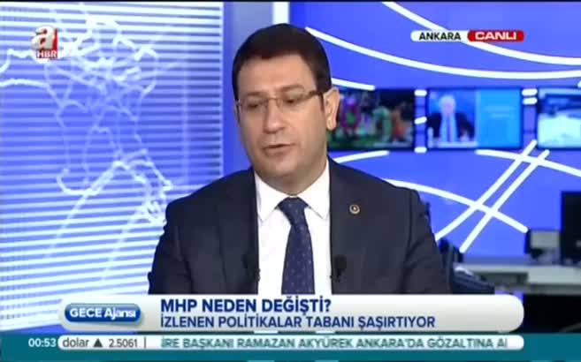MHP tabanı ile aynı dili konuşmuyor