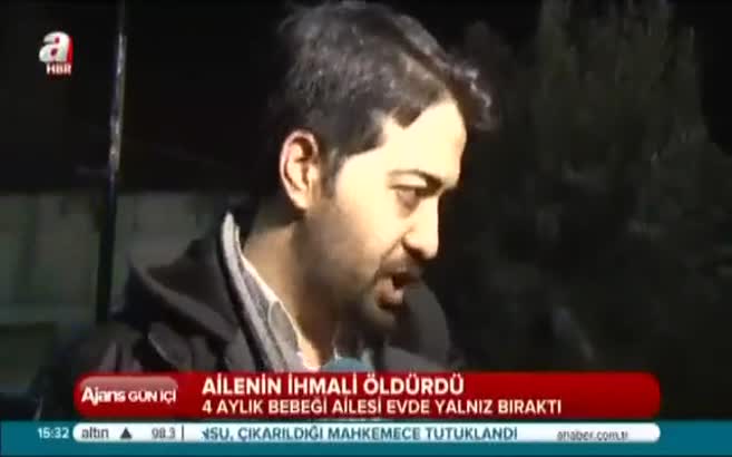 4 aylık bebek ihmalden öldü