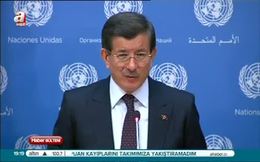 Davutoğlu’ndan BM’ye Suriye sitemi!