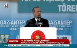 Erdoğan Gaziantep’de halka seslendi