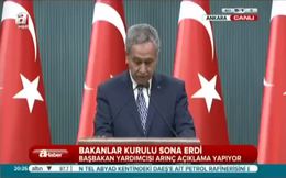 Saray’da 2. Kabine toplantısı