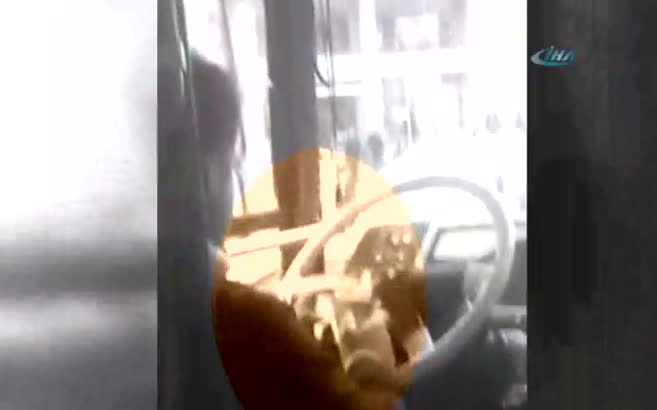 Otobüs şoförünün ölüm oyunu!