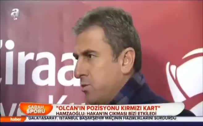 "Olcan'ın pozisyonu kırmızı kart"