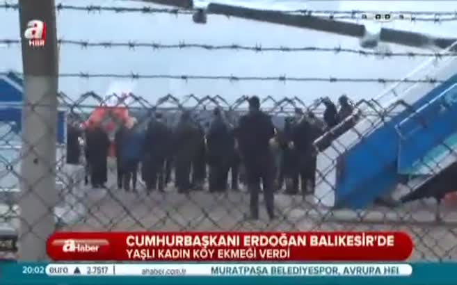 Erdoğan'a Balıkesir'de Demba ba sürprizi