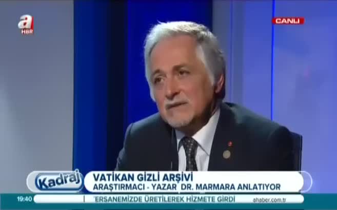 "Vatikan arşivinde Türkiye ile ilgili çok değerli bilgiler var"