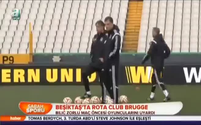 Beşiktaş'ta rota club brugge