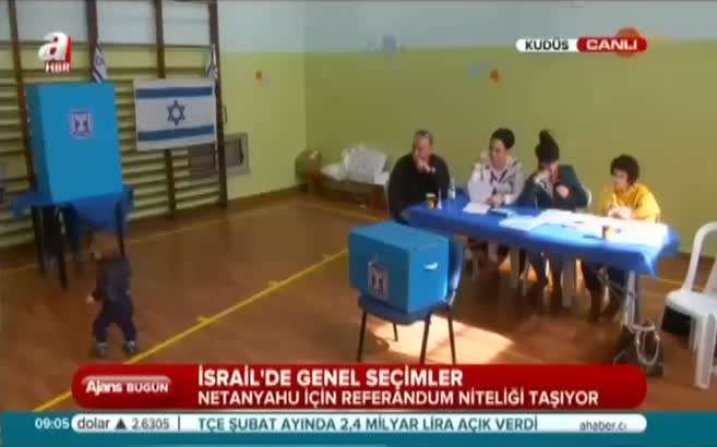 İsrailliler sandık başında
