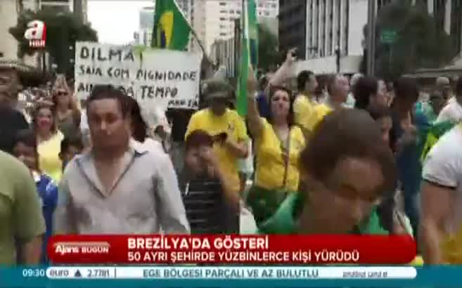 Brezilya'da sokaklar karıştı