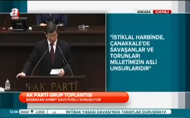 Davutoğlu'ndan Dede Korkut duası