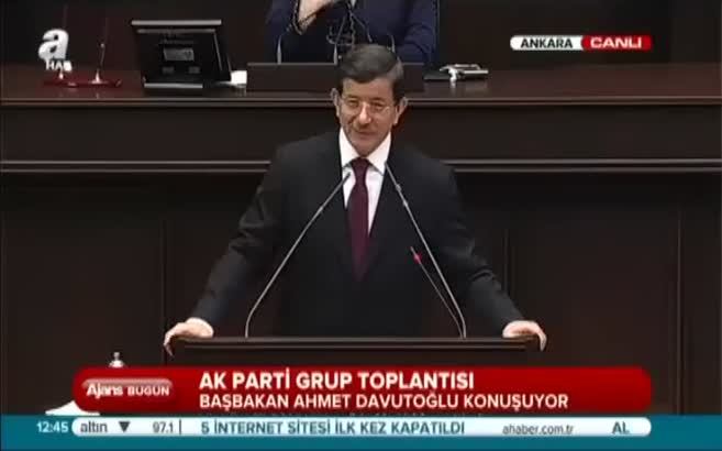 Davutoğlu: CHP'ye 4 yıl bize ise...