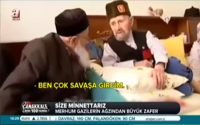 Çanakkale gazilerin son buluşması