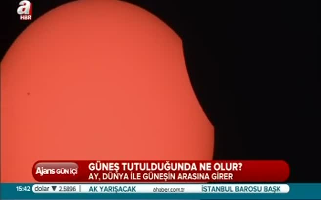 Güneş tutulması efsanesi