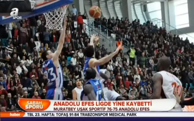 Anadolu Efes Ligde yine kaybetti