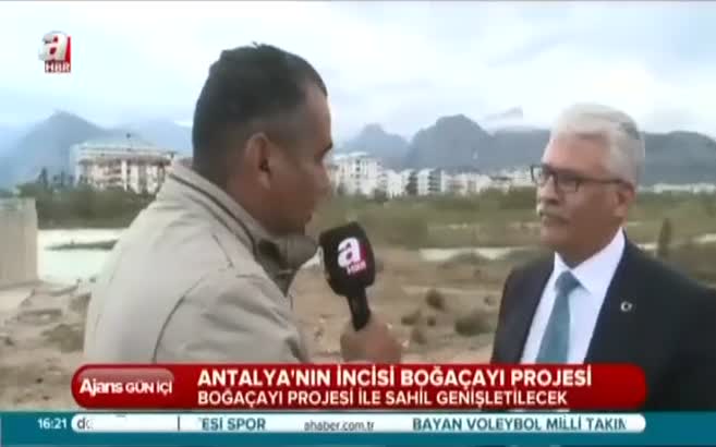 Antalya'nın incisi Boğaçayı projesi