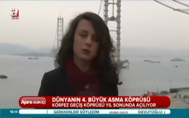 Dünyanın 4. büyük asma köprüsü