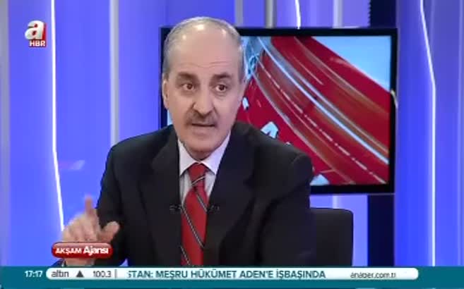 Numan Kurtulmuş A Haber'e konuştu
