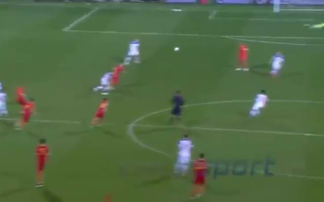 Karadağ - Rusya maçında olaylar çıktı