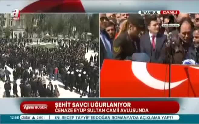 Eşine böyle veda etti