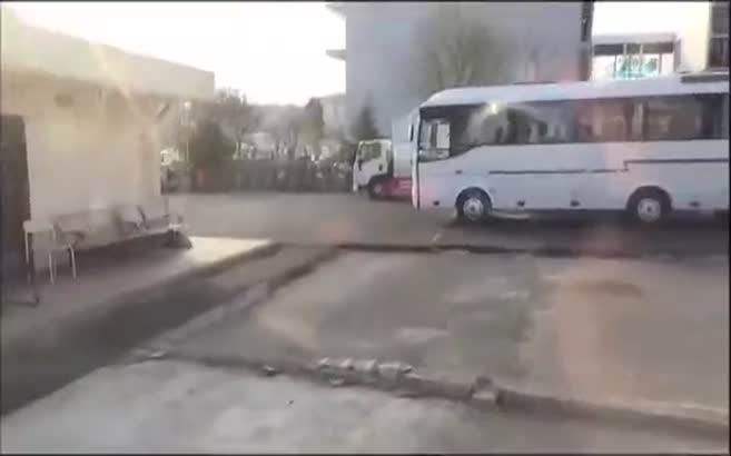 İstanbul Emniyeti'ne saldırıdan ilk görüntüler