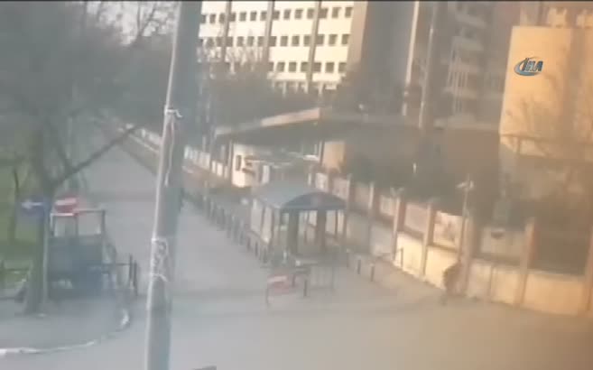 Emniyet Müdürlüğü'ne saldırının yeni görüntüleri