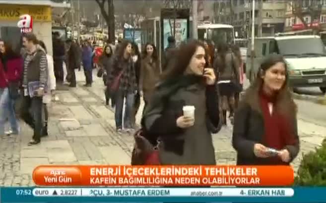 Enerji içeceklerine dikkat!