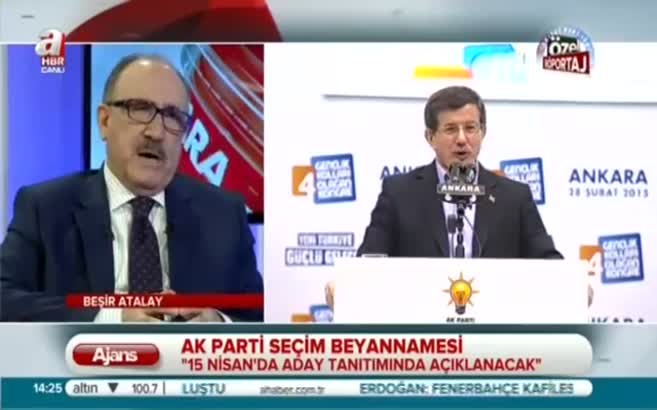 Beşir Atalay: Demokratikleşme ilk unsurumuz