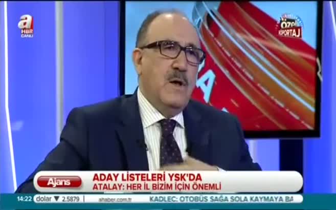 Beşir Atalay: İkisini de aslında biz yetiştirdik