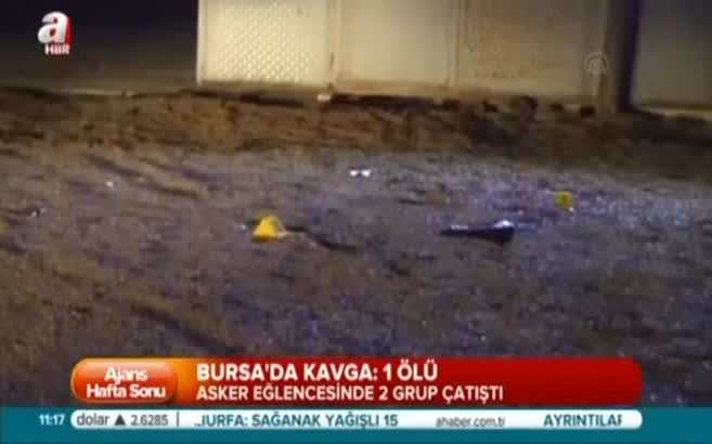 Asker eğlencesinde kavga: 1 ölü